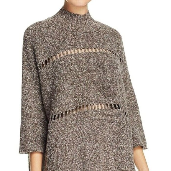 French Connection Sweaters - NWT French Connection Mozart High Neck Jumper Short Sleeve Sweater